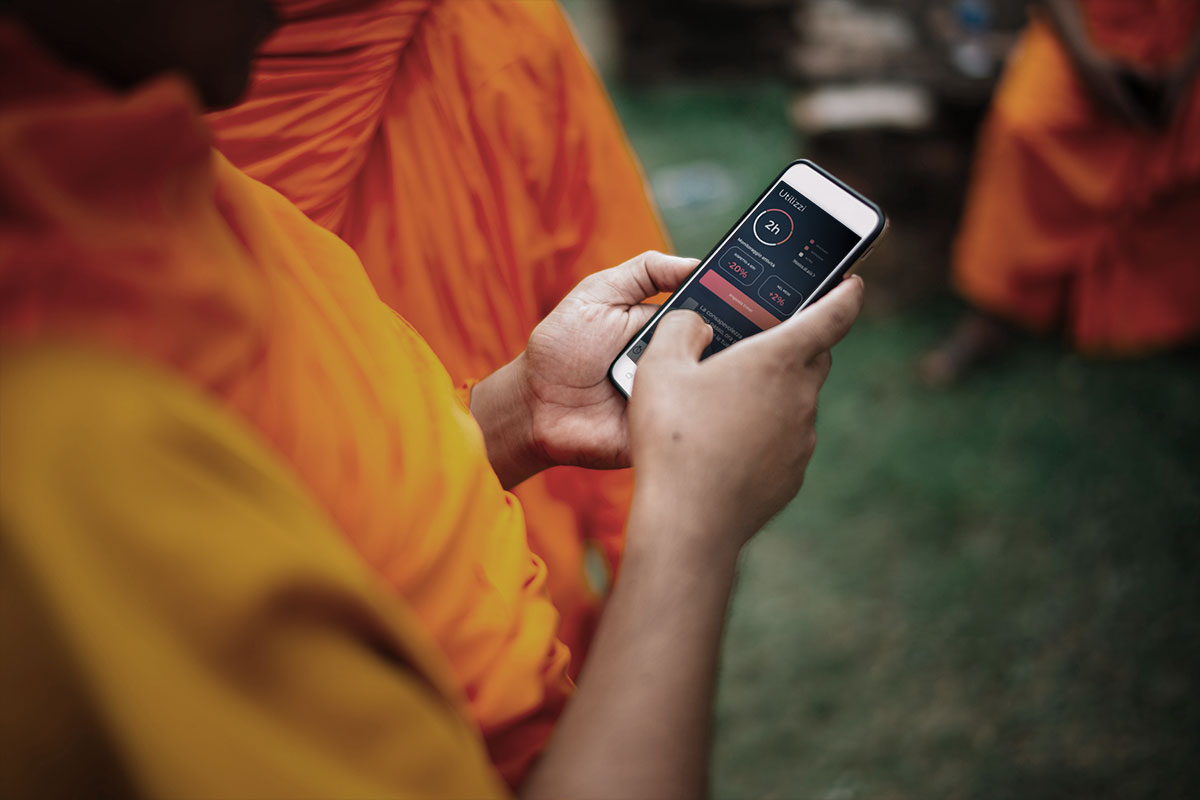 DIGITALMANTRA - Blog - Crescita personale - Come raggiungere il proprio benessere digitale senza “rinchiudersi” in un tempio buddhista - Detail